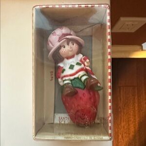 Strawberry Shortcake Holiday Ornament Holly Bearies